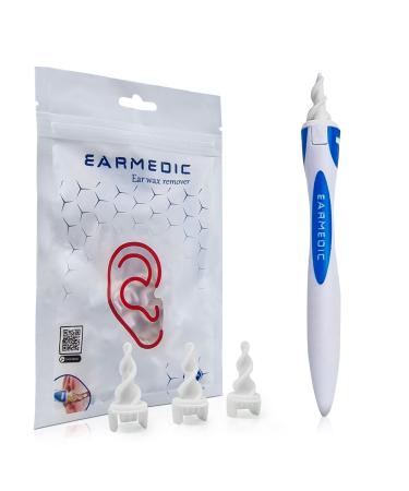 Ear Wax Removal Kit Ear Cleaner Ear Wax Remover Tool Soft Silicon Spiral Q Tips Ear Pick