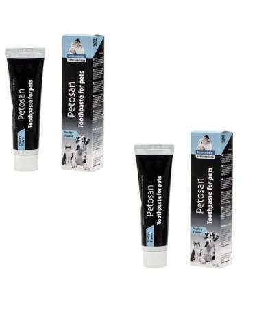 Petosan Toothpaste for Animals - Double Pack - 2 x 50 ml (2 x 70g)