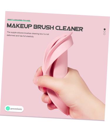 minkissy 2 Sets Makeup Brush Cleaning Hanging Drying Hanger Folding Drying Rack Make up Brush Cleaner Silicone Makeup Mat Laundry Drying Rack Collapsible Powder Puff Wash Bowl Fabric - Buy Online on GoSupps.com