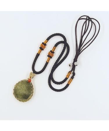 Raw Moldavite Crystal Necklace | 14K Gold Plated | Unique Czech Meteorite Tektite Birthstone Jewelry - Buy Online on GoSupps.com