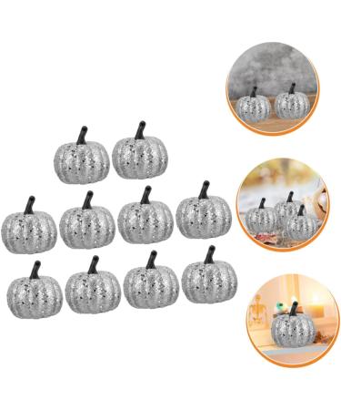 Alipis 20 Pcs Foam Pumpkin Halloween Party Decor Realistic Vegetables Decorative Foam Vegetables Pumpkin Decoration Mini Artificial Pumpkins Faux Pumpkin Craft Powder Silverx2pcs 5CMx2pcs - Buy Online on GoSupps.com
