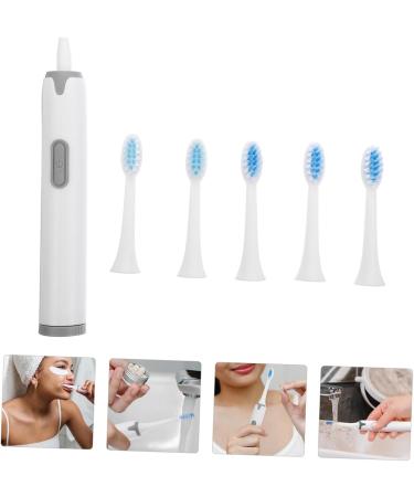 Rechargeable Sonic Electric Toothbrush for Adults - Powerful Battery Teeth Cleaning Brush (1 Count White - Buy Online on GoSupps.com