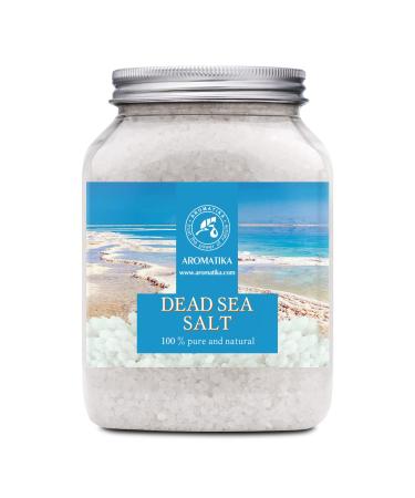 Dead Sea Salt 35 Oz - 100% Pure & Natural - Dead Sea Salts 1 kg- Best for Good Sleep - Stress Relief - Beauty - Relaxing - Bath Salts