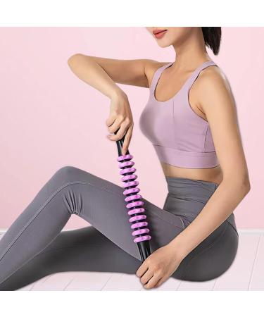 Colcolo Body Massager | Comfortable Rolling Tool for Athletes | Manual Calf & Thigh Massage Device | Violet Color - Enhance Your Recovery - Buy Online on GoSupps.com