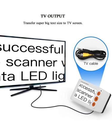 Portable Digital Magnifier Low Vision Digital Mobile Magnifier Handheld Electroni Reading Aid with 3.5 Inch LCD Screen 4x-32x Zoom Support Output to TV (Black) - Buy Online on GoSupps.com