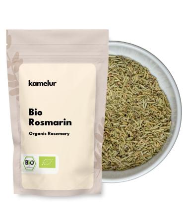Kamelur 250 g dried organic rosemary - cut rosemary strands make delicious rosemary herbal tea