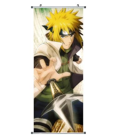 CosplayStudio Large Naruto Roll Picture / Kakemono Fabric Poster 100 x 40 cm Motif: Minato Namikaze.
