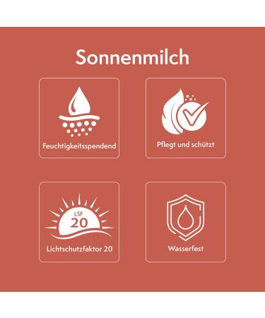 Tyrolean Nut Oil Sun Lotion SPF 20 - Waterproof 150 ml | International Shipping - Buy Online on GoSupps.com