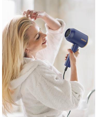 ANIEKIN 1875W Ionic Blow Dryer with Diffuser - Professional Portable Hair Dryer for Curly Hair - Ideal for Travel - Buy Online on GoSupps.com