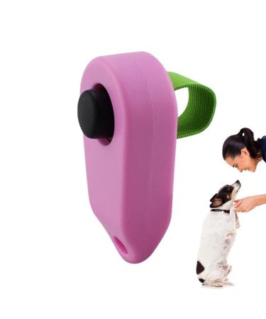ITRIMAKA Pet Clicker trainer pet-clicker training device-cat training clicker |Puppy training made with you you can quickly achieve solid results in custody training rosa h