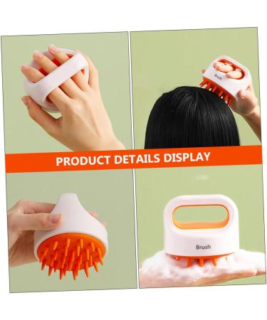 Magiclulu 4-Piece Shampoo Massage Brush Set - Anti-Scaly Hair Washer & Scalp Massager for Ultimate Hair Care - Buy Online on GoSupps.com