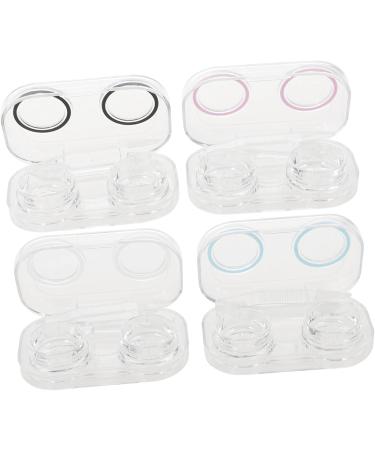 Homsfou 20-Piece Contact Lens Organizer Set | Glasses Case & Cleaning Tools for Contact Lenses Storage - Buy Online on GoSupps.com