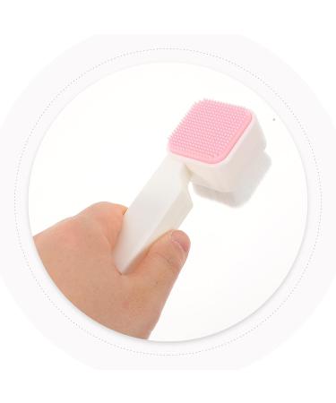 Healeved Silicone Facial Cleansing Brush Double Side Face Cleaning Brush Facial Cleaning Tool Women Facial Brushes for Cleansing and Exfoliating Accessories - Buy Online on GoSupps.com