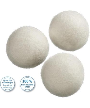 Eco-Friendly Wool Dryer Balls - 3 Pack | Reduce Drying Time & Static - International Shipping Available - Buy Online on GoSupps.com