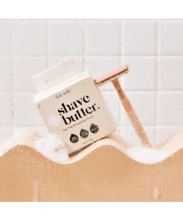 Kitsch Smooth Shave Butter - Hydrating & Nourishing for Sensitive Skin | 4 oz | Non Clog Formula | Women's Leg Shaving Butter - Buy Online on GoSupps.com