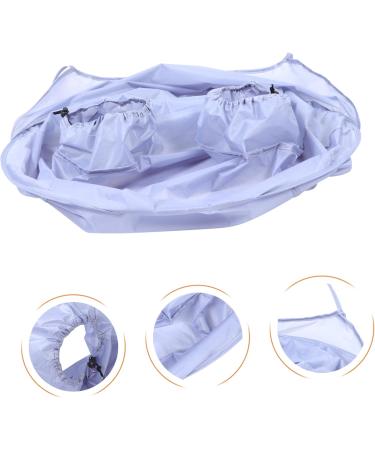 Leg Shaving & Beard Trimming Apron | Foldable Hair Catcher for Salons | Premium Polyester Shaver Cape - Buy Online on GoSupps.com