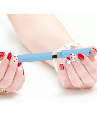 5 Pack Glass Nail File Professional Crystal Nail File Multicolor Crystal Nail File Set with Case Fingernail Files Double-Sided Nail Files for Natural Nails Manicure Tools Gift for Women and Girls Blue-pink-green-red-white - Buy Online on GoSupps.com