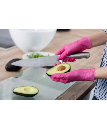 Vileda Rainbow Nitrile Disposable Gloves - 100% Nitrile 80 Pieces in 4 Bright Colors Size M/L - International Shipping Available - Buy Online on GoSupps.com