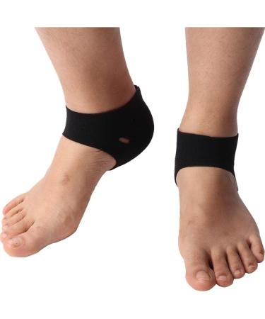Elegic Cushion Protection: 3 Pairs of Soft Moisturizing Heel Socks for Heel Spur Cracked Heels & Achilles Tendon Pain Relief - International Shipping Available - Buy Online on GoSupps.com