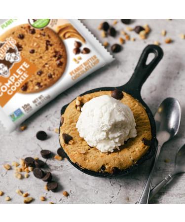 Lenny & Larry's The Complete Cookie-fied Bar Plant-Based Protein Bar Vegan and Non-GMO & The Complete Cookie Peanut Butter Chocolate Chip 16g Plant Protein 4 Ounce Cookie - Buy Online on GoSupps.com