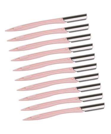 FRCOLOR 20 Pcs Eyebrow Shaver Set - Eyebrow Trimmer Razors & Face Hair Remover Tools - Pink Makeup Blades for Perfect Eyebrows - Buy Online on GoSupps.com