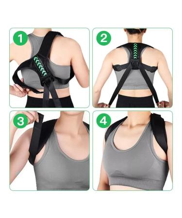 Posture Correction Belt (Medium) - Improve Your Posture & Comfort | International Shipping Available - Buy Online on GoSupps.com