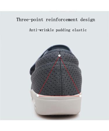Diabetic Shoes for Women & Men - Wide Fit Medical Shoes for Swollen Feet - Portable & Comfortable - Size 13 Blue - Buy Online on GoSupps.com