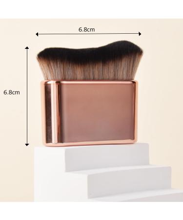 Self Tan Brush Soft Brush Portable Self Tanning Brush Self Tanner Face Brush For Body & Leg Makeup(Rose Gold) - Buy Online on GoSupps.com