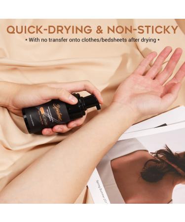 SPATMOS Self Tanning Mousse Sunless Foam 3.40 Fl Oz with Tanner Mitt & Applicators - Fair to Medium Tone - Buy Online on GoSupps.com