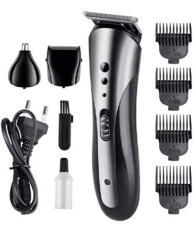 OUSIKA Rechargeable Electric Trimmer for Men - Carbon Steel Hair Clipper with Limit Comb Ideal for Adults & Children - Buy Online on GoSupps.com