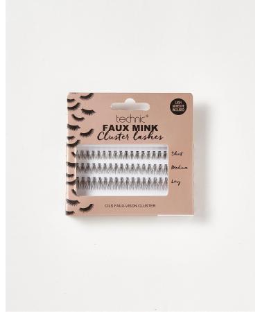Technic 60 Individual Faux Mink Cluster Lashes