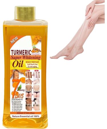  Generisch Turmeric Oil 300ml Brightening Body & Face Oil with Vitamin C Deep Hydration Skin Moisturizing Oils Super Whitening Massage Oil with - Buy Online on GoSupps.com