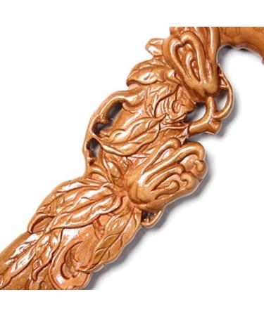 WoodeWalking Sticks Walking Stick Classical Hand- carved Walnut Crutches/Walking Stick Elderly Birthday Gift/Handicapped/Arthritis Gift 93CM Run forward - Buy Online on GoSupps.com