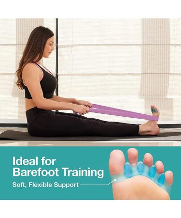 Silicone Toe Spreader & Separator - 2 Pieces for Pedicure & Hallux Valgus Relief - Unisex Blue Foot Correction Tool - Buy Online on GoSupps.com