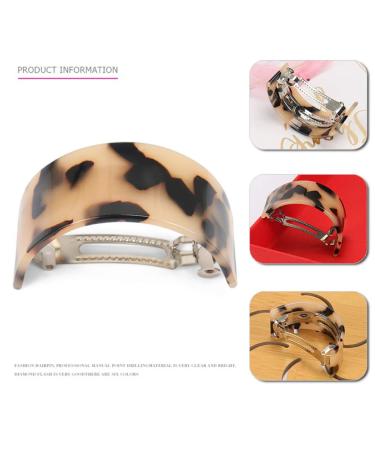 Lurrose 3pcs Feather Ponytail Clips - Stylish Semicircle Half Round Hair Holders for Women & Girls - International Shipping Available - Buy Online on GoSupps.com