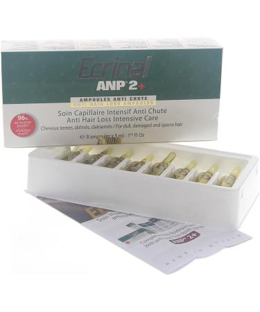 Ecrinal ANP Hair Ampoule Treatment - Intensive Hair Loss Solution 8x5ml | International Shipping Available - Buy Online on GoSupps.com