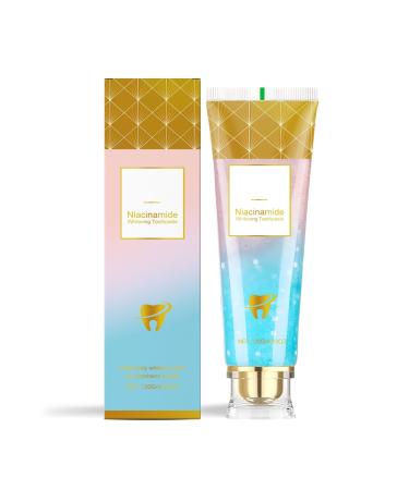 Brightening Toothpaste - Gentle Daily Care for Stain Removal Teeth Whitening & Fresh Breath Reduces Bad Odor Nourishes Gums 120g