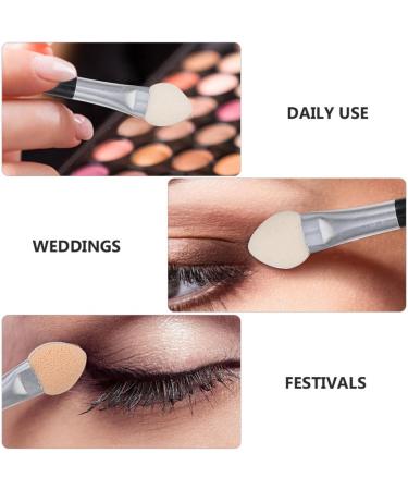 Baluue 48 Pcs Latex Eye Shadow Stick Girl Makeup Brush Halloween Makeup Eyelid Applicator Eyeshadow Plastic - Buy Online on GoSupps.com