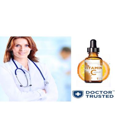 100% Vitamin C Serum - Vegan Serum Pure Vitamin C - Serum | Anti Aging Serum - Works Against Dark Rings - Altersflees & Sun Damage - Buy Online on GoSupps.com