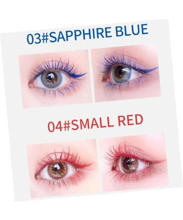 KALLORY 6pcs Colored Mascara Eyelash Mascara Mascara Lady Mascara Cream Miss Makeup Dense - Buy Online on GoSupps.com