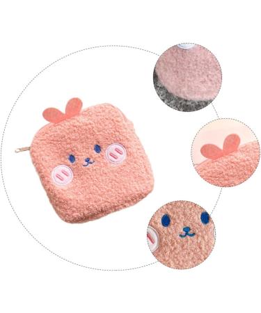 Yarnow Women's Bandages Hase Wallet & Menstruation Bag - Plush Mini Storage Bag for Diapers & Towels - Buy Online on GoSupps.com