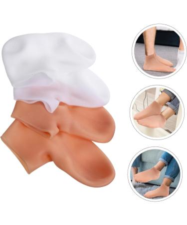 Beavorty 10 Pairs Exfoliating Moisturizing Socks Foot Lotion Reusable Socks feet Lotion Woman's Socks Foot exfoliating Socks moisturizing Socks for Cracked feet moisturizing feet Socks Girl - Buy Online on GoSupps.com