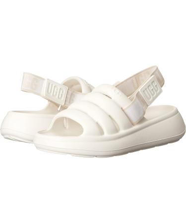 UGG Women's Sport Yeah Sandal 9 Bright White - Comfort and Style in Every Step - Buy Online on GoSupps.com