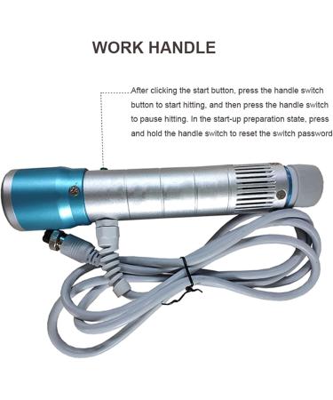 Shock Wave Physiotherapy Instrument - Portable Pain Relief Massager & ED Therapy | 100V-240V - Buy Online on GoSupps.com