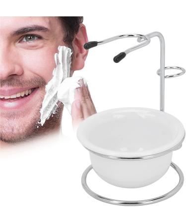 Professional Shaving Brush Set for Men - Durable ABS with White Bowl - Daily Use Grooming Essentials - Buy Online on GoSupps.com