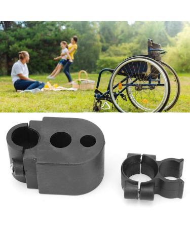 Walking Stick Holder for Wheelchair, Walker & Rollator - Mobility Aid Accessory for Elderly & Disabled Users - Buy Online on GoSupps.com