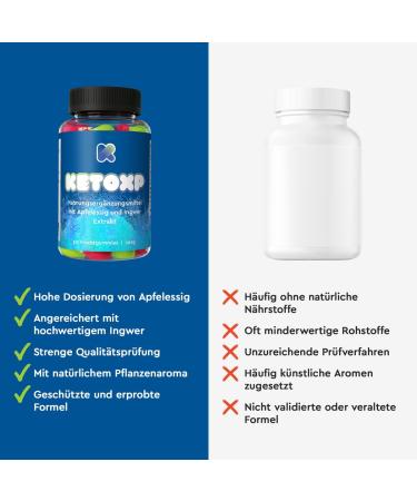 KETOXP Gummies - Delicious Keto Diet Gummy Bears | 60 Fruit Gummies for Weight Loss & Energy - Buy Online on GoSupps.com
