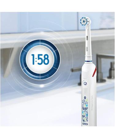 Oral-B Junior Smart Electric Toothbrush for Kids 6+ | 3 Cleaning Modes & Bluetooth App | Designed by Braun - Buy Online on GoSupps.com