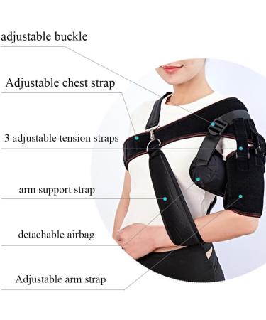Shoulder Support Brace Unisex Rotator Cuffs Protector Strap Shoulder Brace for Women and Men | Support for Torn Rotator Cuff - Buy Online on GoSupps.com