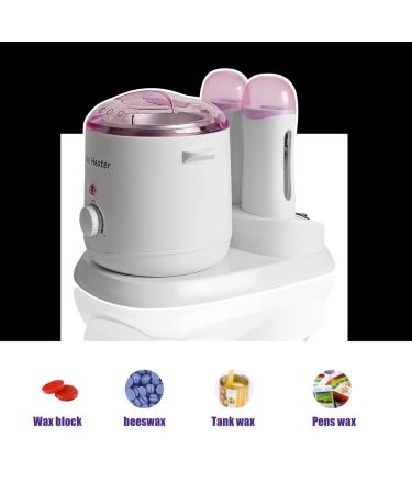 Anggrek 3-in-1 Wax Warmer Set - 800ml Adjustable Hair Removal Device with EU Connector - Buy Online on GoSupps.com